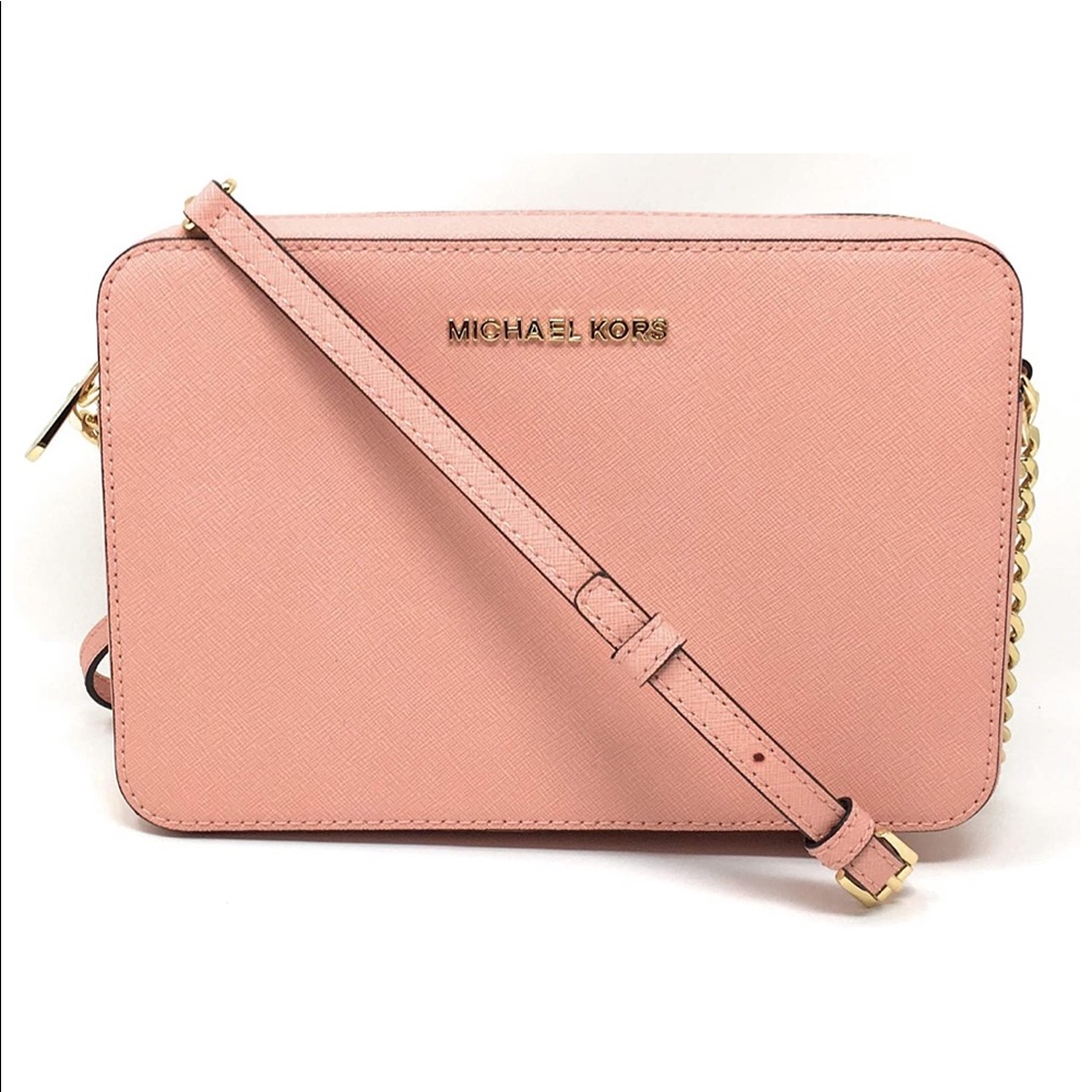 Michael Kors Jet Set Pink Crossbody Bag